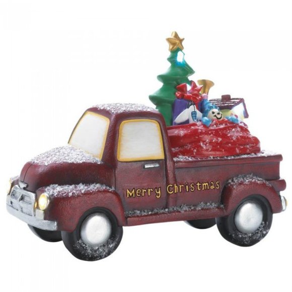 Light-Up Christmas Toy Delivery Truck - Picture 1 of 3
